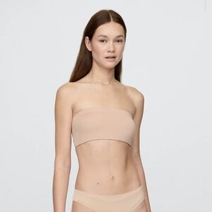 Gap Nude Seamless Strapless Stretchy Lightweight Bandeau Bra XL Intimates